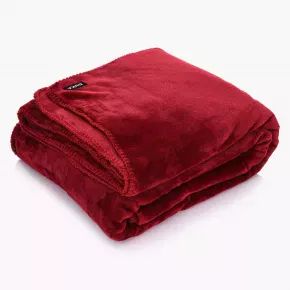 Одеяло DUKA DUNIG 150x200 см., червен
