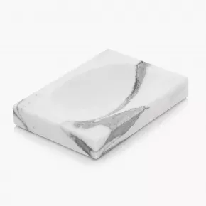 Поставка за сапун DUKA SCANDI SPA 13,5 см., бял