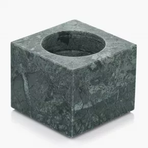 Свещник DUKA MARBLE 6x4,8 см., зелен