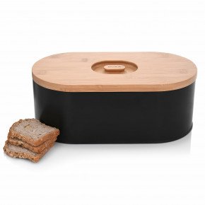 Кутия за хляб DUKA RULLA, черен